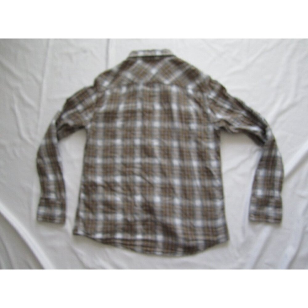 Men's Urban Pipeline Plaid Button Cotton Long Sleeve Shirt Sz M (MT620) Issue - Picture 3 of 8